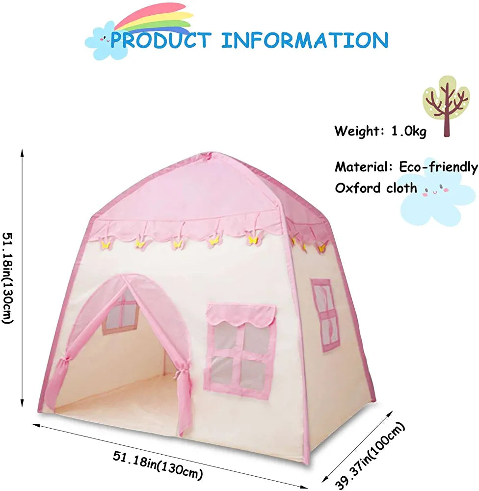 🏕️✨ Carpa Infantil en Forma de Tienda con Ventana – Espacio de Diversión para los Pequeños