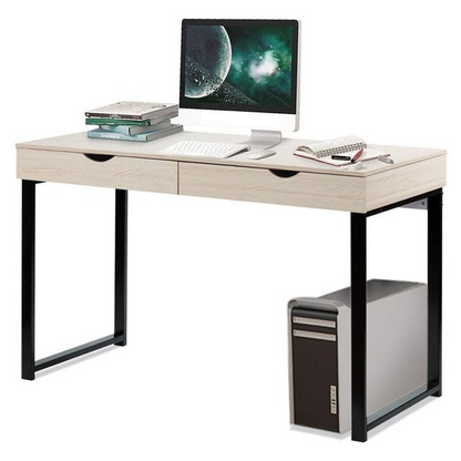 🖥️✨ Mesa de Escritorio Gris – Diseño Moderno, Elegante y Funcional