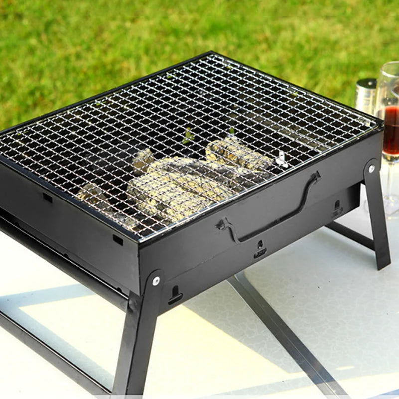 🔥🍖 GrillMate: La Parrilla Portátil Ideal para tus Asados al Aire Libre