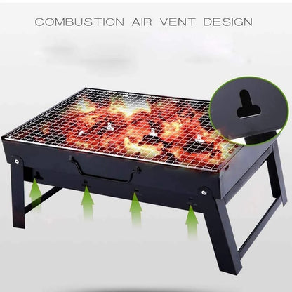 🔥🍖 GrillMate: La Parrilla Portátil Ideal para tus Asados al Aire Libre