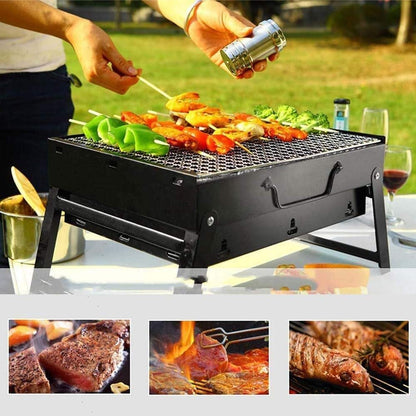 🔥🍖 GrillMate: La Parrilla Portátil Ideal para tus Asados al Aire Libre