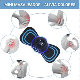 Pack x2 Mini Masajeador Muscular Eléctrico